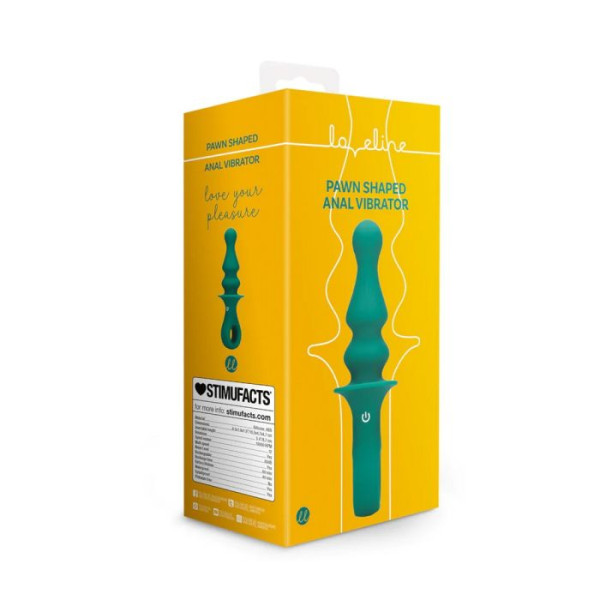 Shots - Πρωκτική Συσκευή Δόνησης σε Σχήμα Πιονιού - Peacock Plume