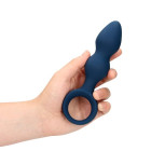 Shots - Teardrop Πρωκτική Σφήνα 17.7cm - Baltic Blue
