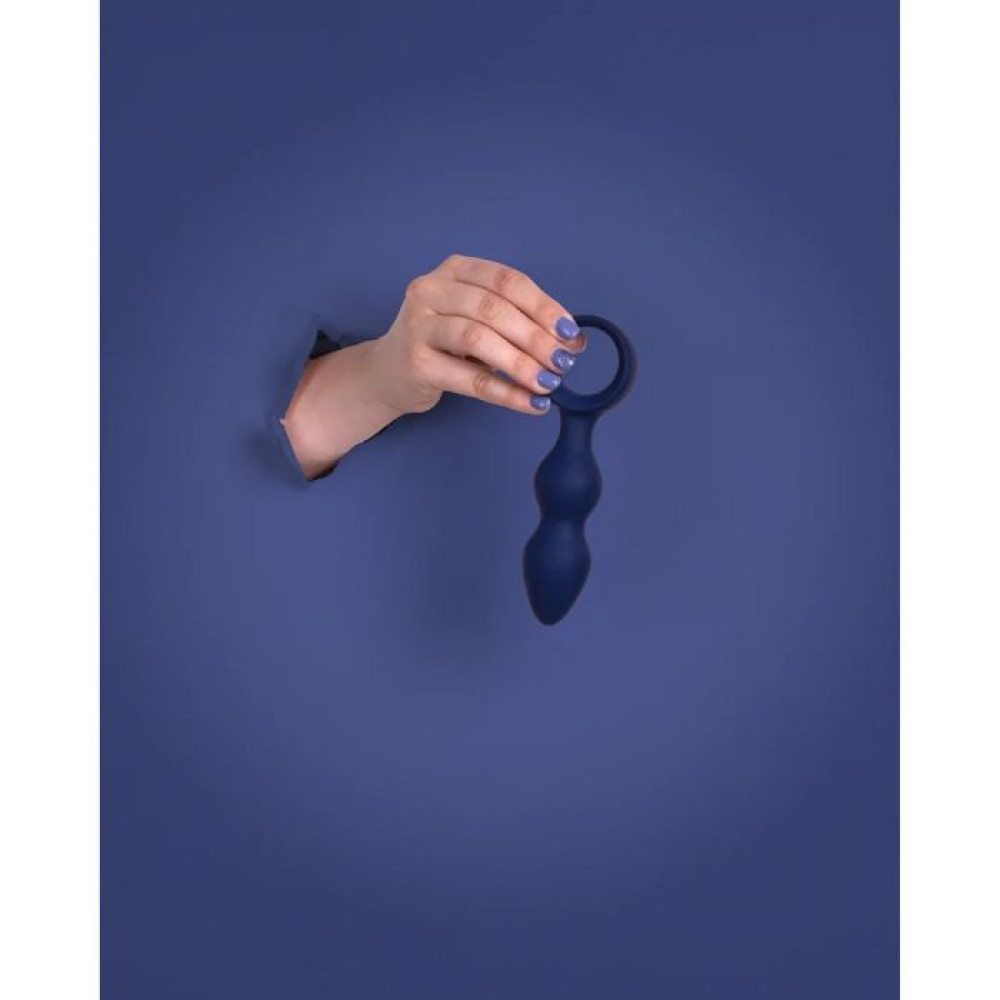 Shots - Teardrop Πρωκτική Σφήνα 15.4cm - Baltic Blue