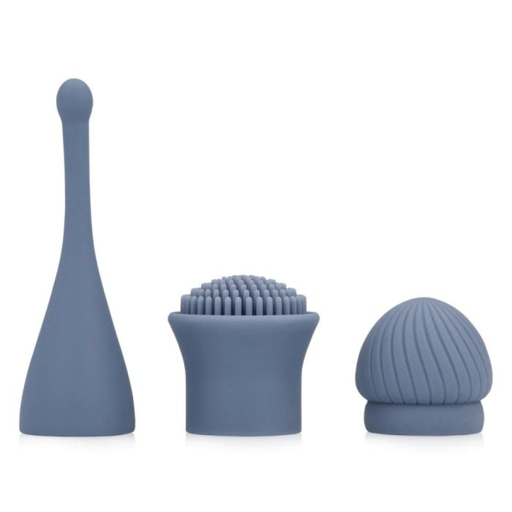 Shots - The Thrill Συσκευή Δόνησης με Εναλλάξιμες Κεφαλές - Blue