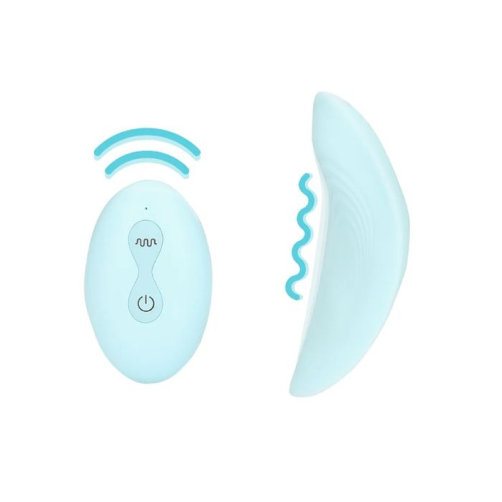 Shots - Δονητής Εσώρουχου με Ασύρματο Χειριστήριο - Arctic Blue