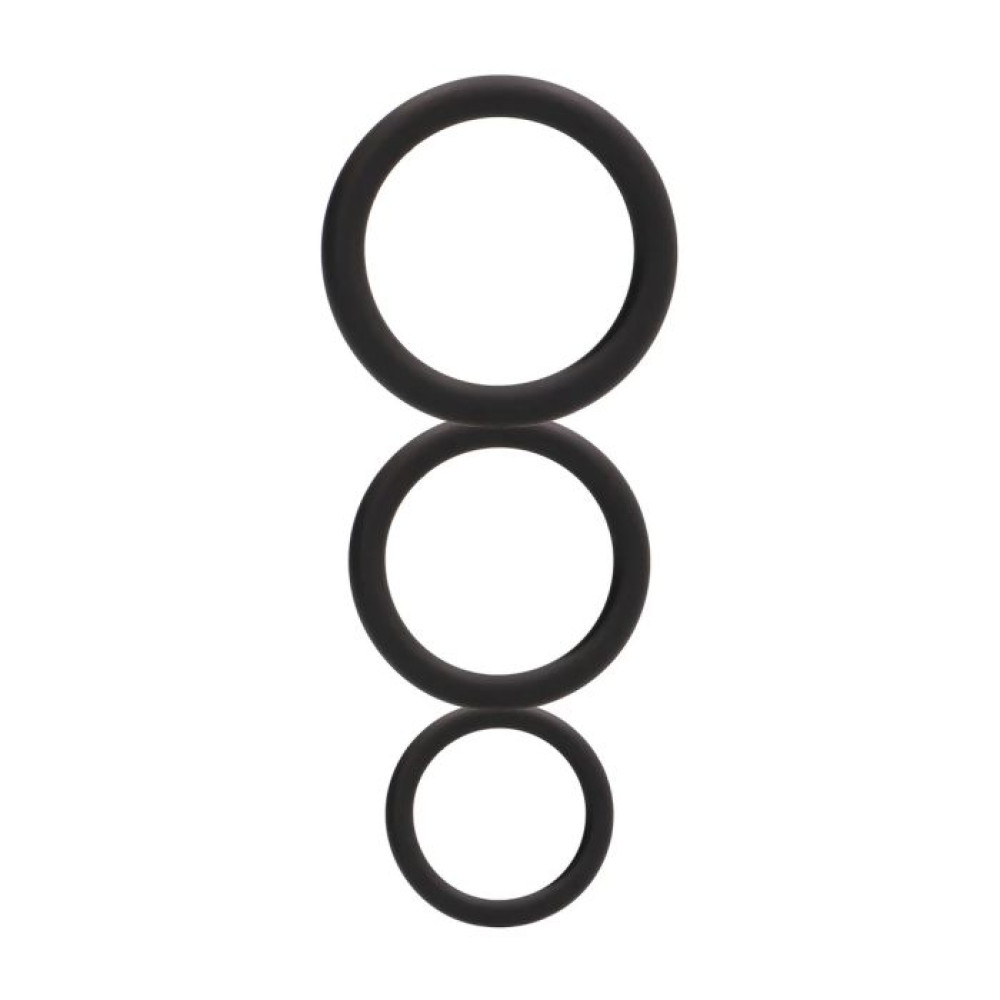 Shots - Σετ Δαχτυλιδιών Πέους - Round Cockring Set