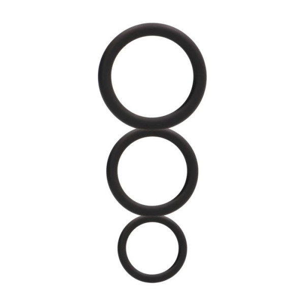 Shots - Σετ Δαχτυλιδιών Πέους - Round Cockring Set