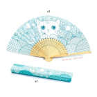 Djeco DIY Φτιάχνω & Χρωματίζω Βεντάλια και Θήκη Γατούλα