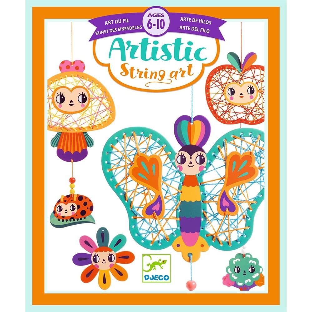 Djeco Artistic Δημιουργώ με Κλωστές "Πεταλούδα"