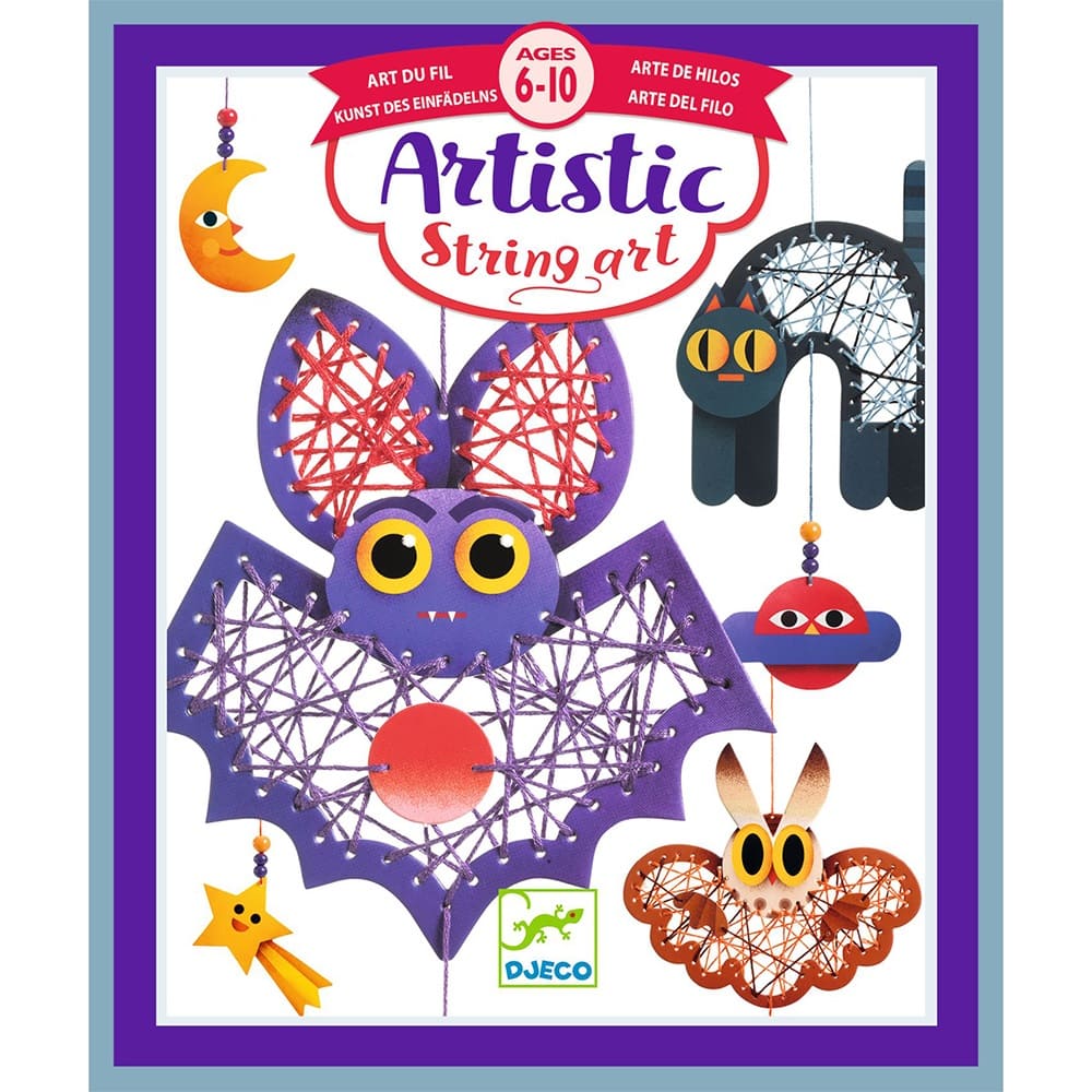 Djeco Artistic Δημιουργώ με Κλωστές "Νυχτερίδα"