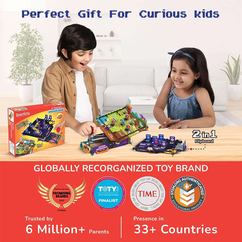 Smartivity DIY Κατασκευή "Joystick Arcade Maze"