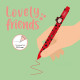 Legami CPP0027 Gel Pen Lovely Friends - "Get Lucky" Ladybug