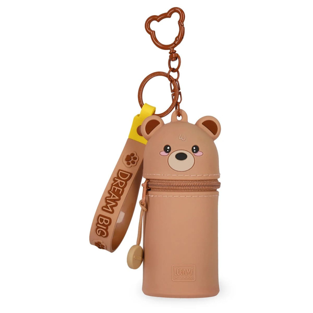 Legami ΜΚΑW0002 Τσαντάκι για Κέρματα με Μπρελόκ - Μini Kawaii - Teddy Bear