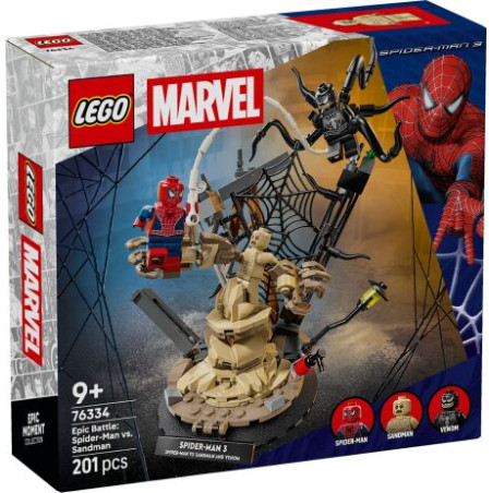 LEGO Super Heroes Epic Battle: Spider-Man vs. Sandman (76334)