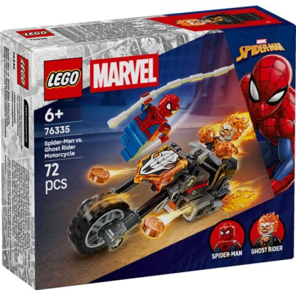 LEGO Super Heroes Spider-Man vs. Ghost Rider Motorcycle (76335)