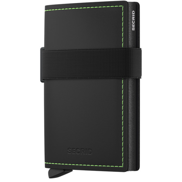 Secrid Bandwallet Πορτοφόλι Καρτών Matte (Black-Green)