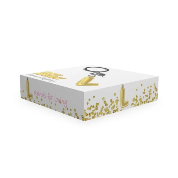 Meta[l]morphose Μπρελόκ με αρχικό L