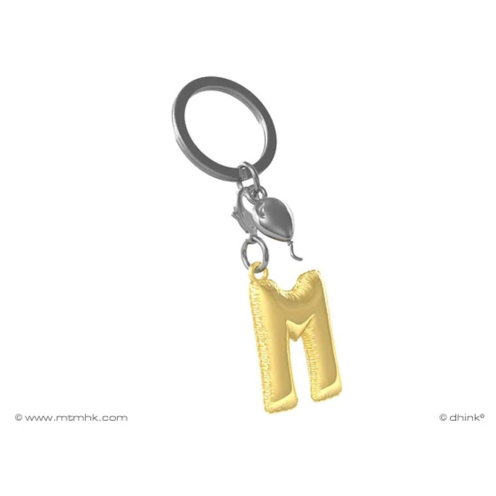 Meta[l]morphose Μπρελόκ με αρχικό M