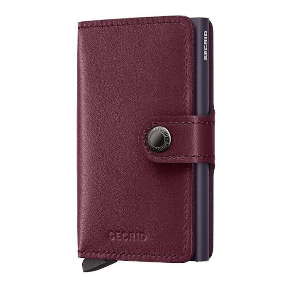 Secrid Miniwallet Πορτοφόλι Original (Cranberry)