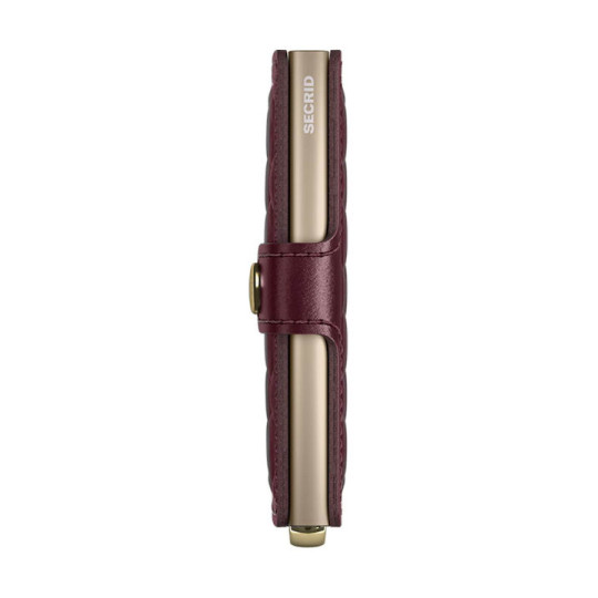 Secrid Premium Miniwallet+ Πορτοφόλι Emboss Diamond (Bordeaux)