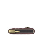 Secrid Premium Miniwallet+ Πορτοφόλι Emboss Diamond (Bordeaux)