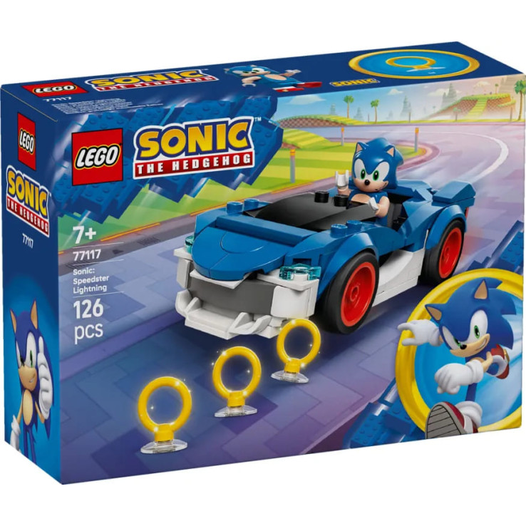 LEGO Sonic The Hedgehog Sonic: Speedster Lightning (77117)