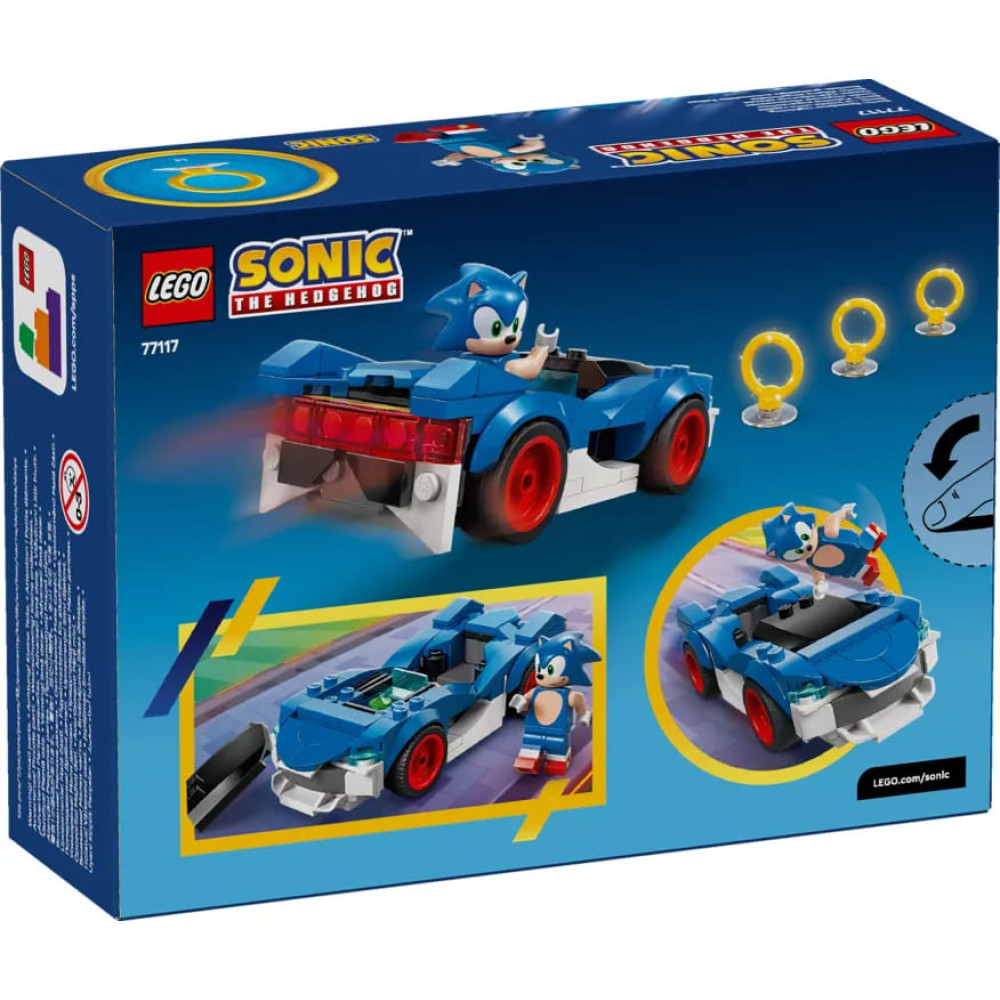 LEGO Sonic The Hedgehog Sonic: Speedster Lightning (77117)