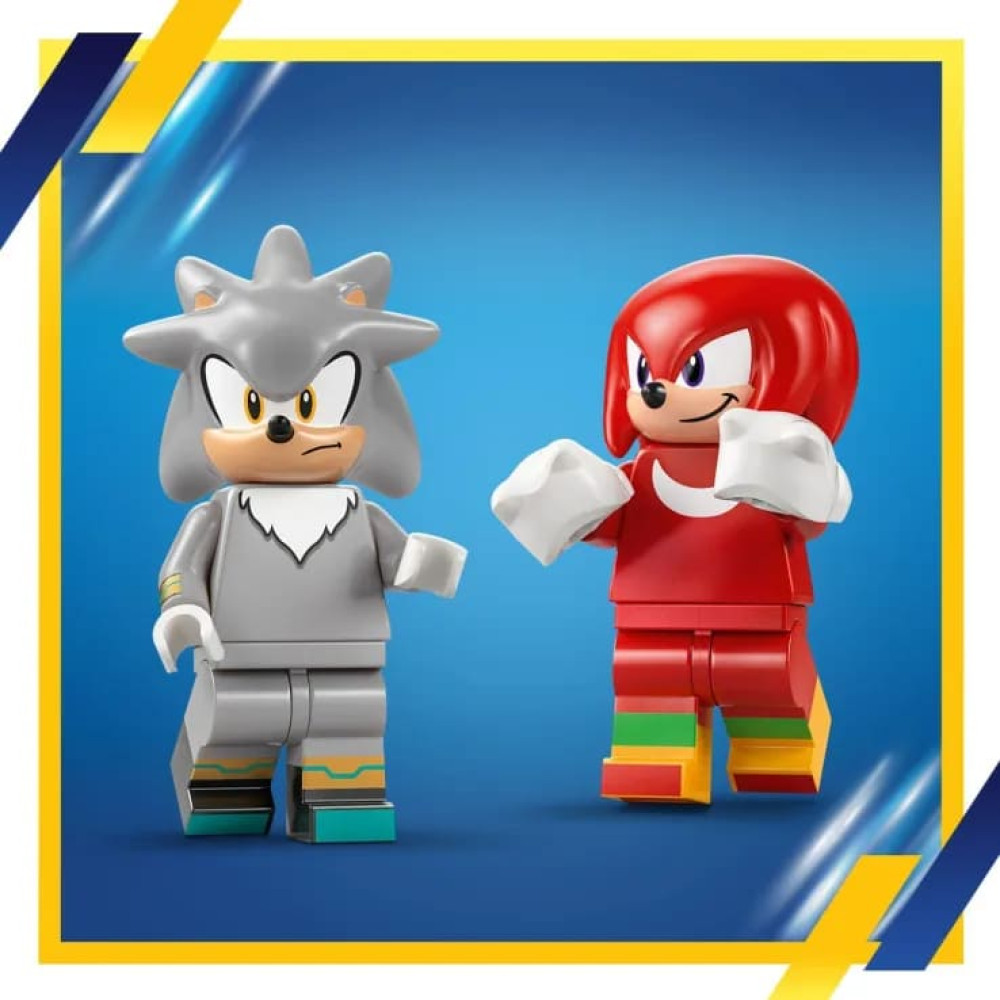 LEGO Sonic The Hedgehog Silver's Car vs. Knuckles' Monster Truck (77118)