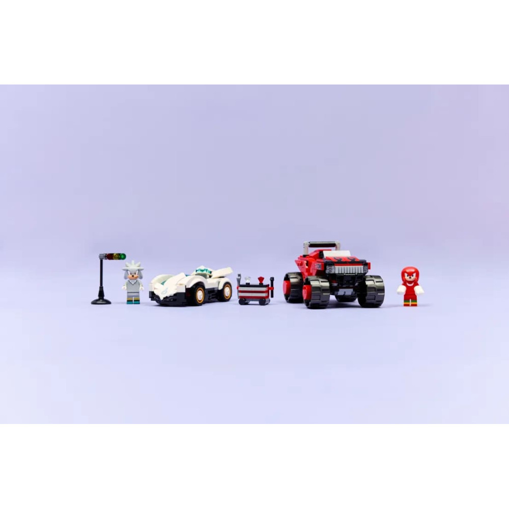 LEGO Sonic The Hedgehog Silver's Car vs. Knuckles' Monster Truck (77118)