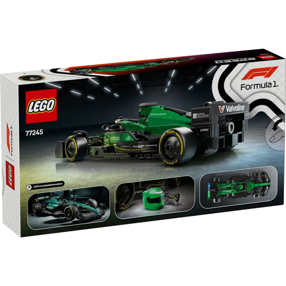 LEGO Speed Champions Aston Martin Aramco F1 AMR24 Race Car (77245)
