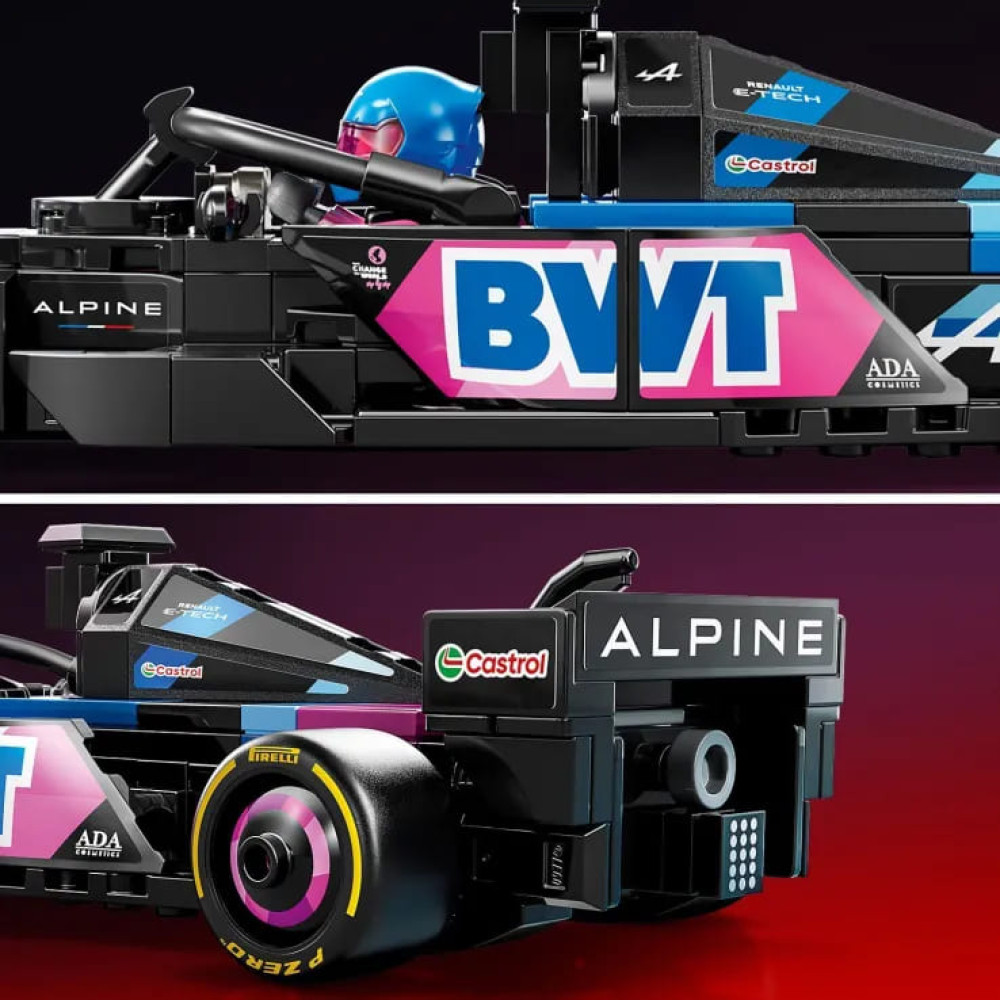 LEGO Speed Champions BWT Alpine F1 Team A524 Race Car (77248)