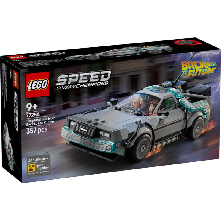 LEGO Speed Champions Time Machine From Back To The Future (77256)