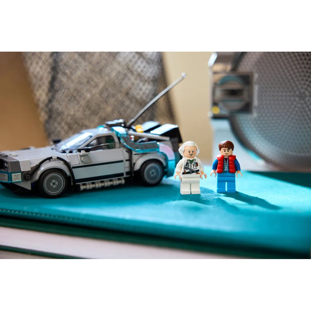 LEGO Speed Champions Time Machine From Back To The Future (77256)