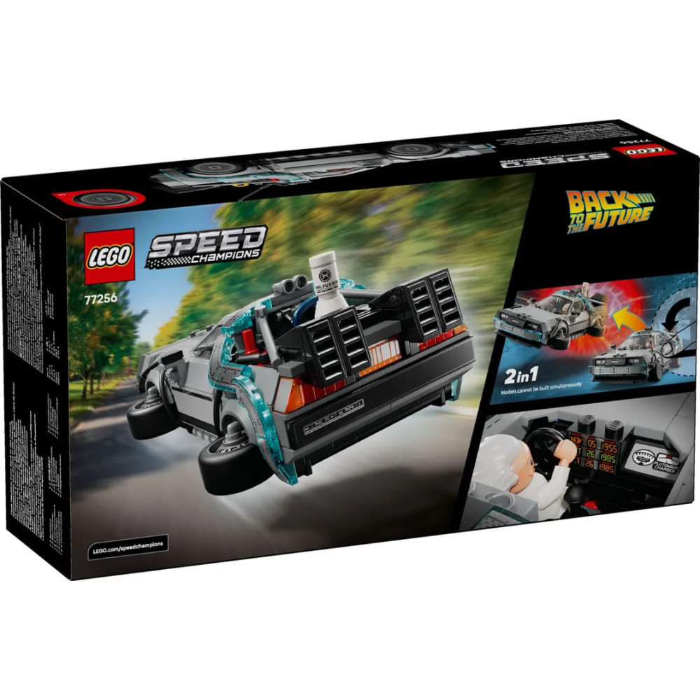 LEGO Speed Champions Time Machine From Back To The Future (77256)