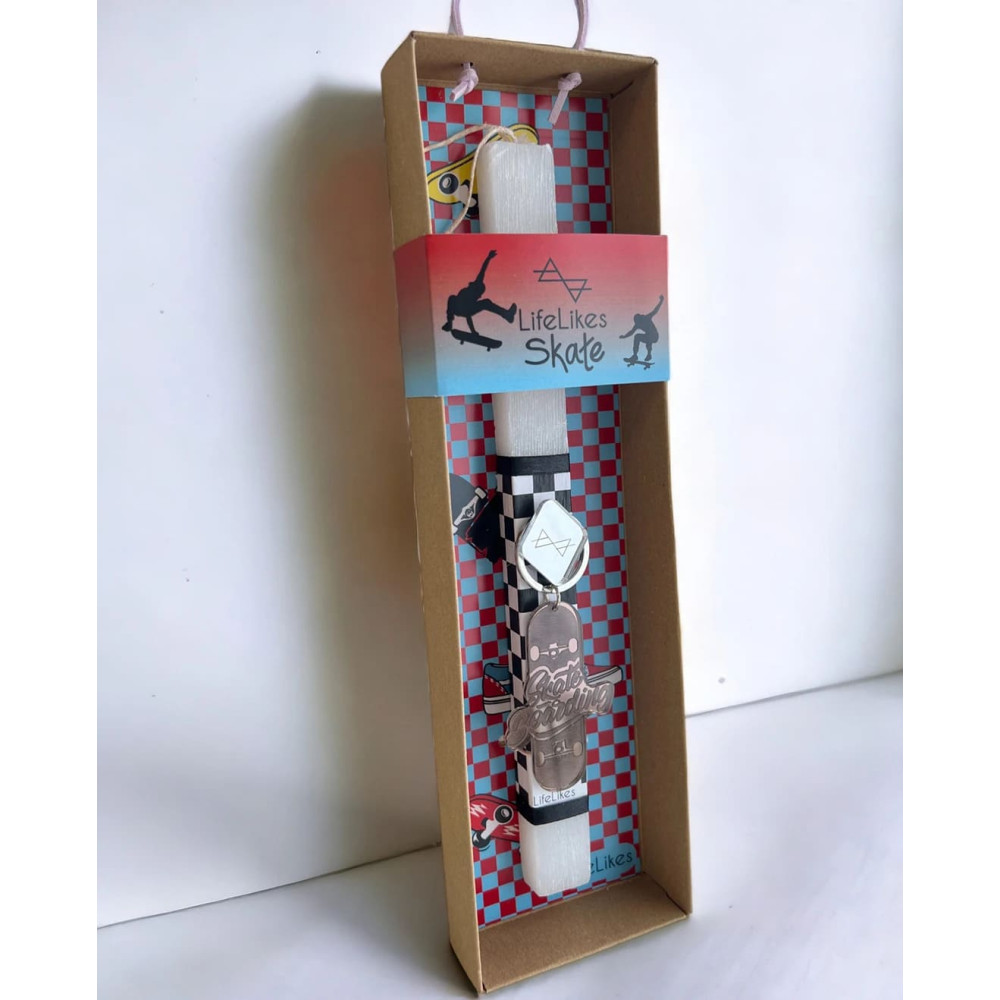 LifeLikes Λαμπάδα Skate σε Κουτί