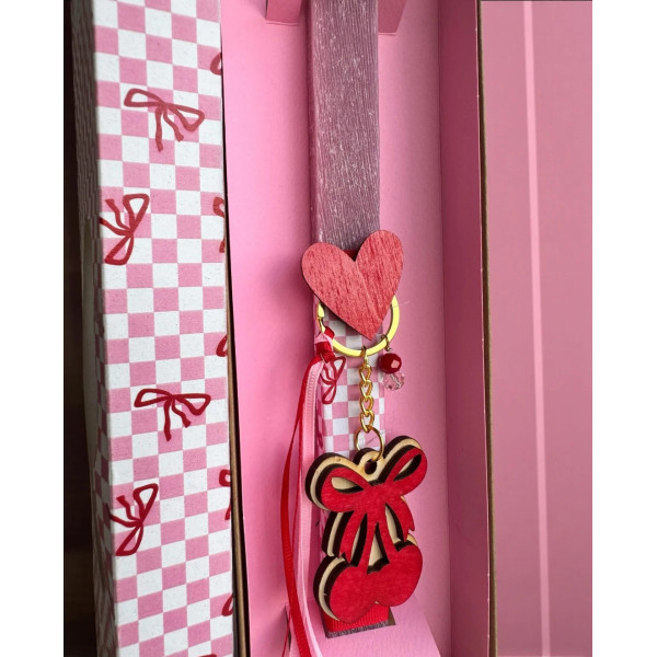 LifeLikes Λαμπάδα Φιογκάκια σε Κουτί