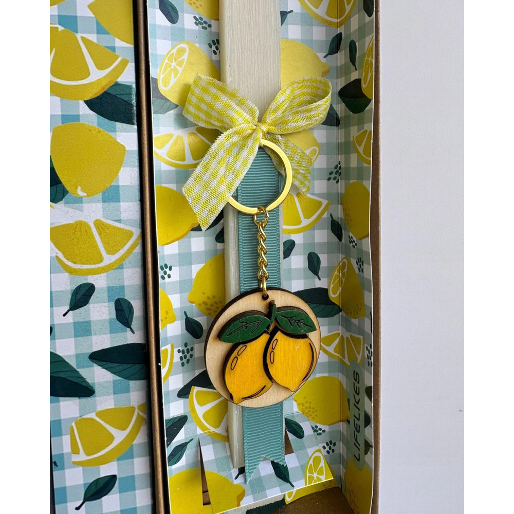 LifeLikes Λαμπάδα Λεμόνια σε Κουτί