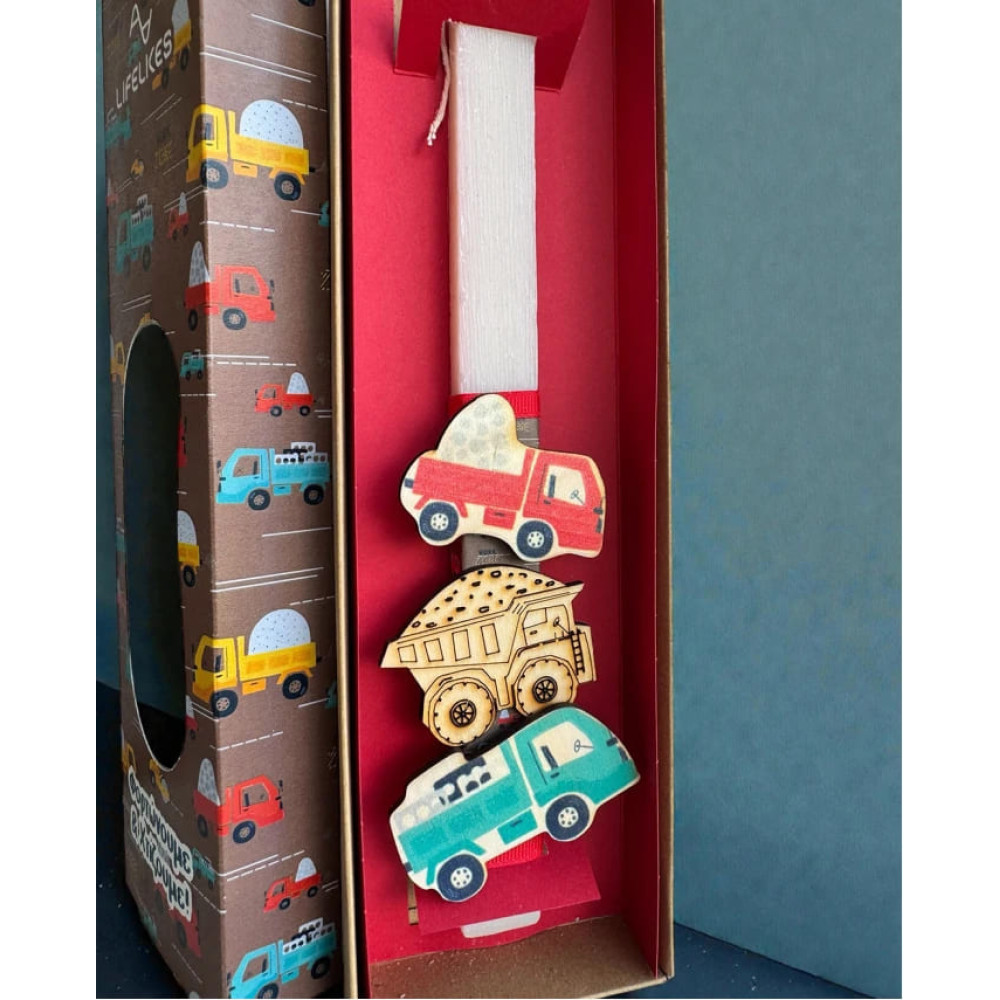 LifeLikes Λαμπάδα Φορτώνουμε Χτίζουμε σε Κουτί