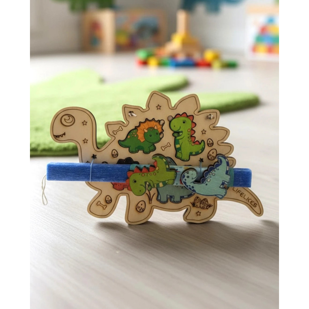 LifeLikes Λαμπάδα Montessori Δεινοσαυράκια