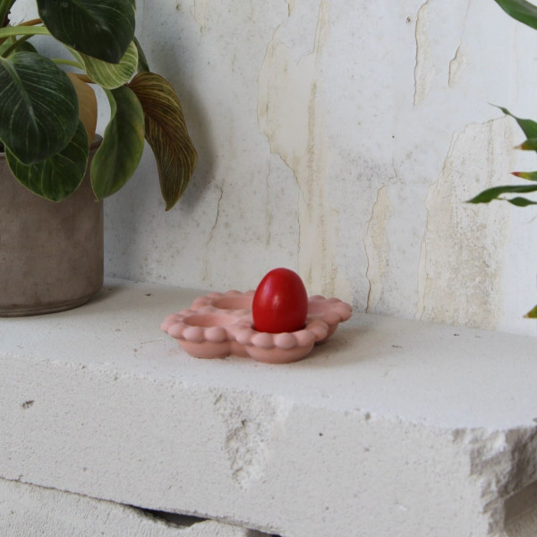 OKU Creations Αυγοθήκη 4 θέσεων Ροζ