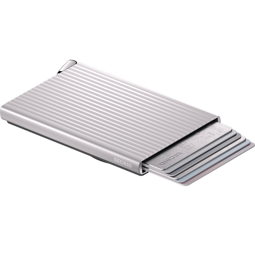 Secrid Cardprotector Fluted για Magsafe (Silver +)