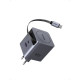 UGreen X615/65825 φορτιστής GaN PD 65W 2 Θέσεων, με καλώδιο USB-C 65W (Γκρι)