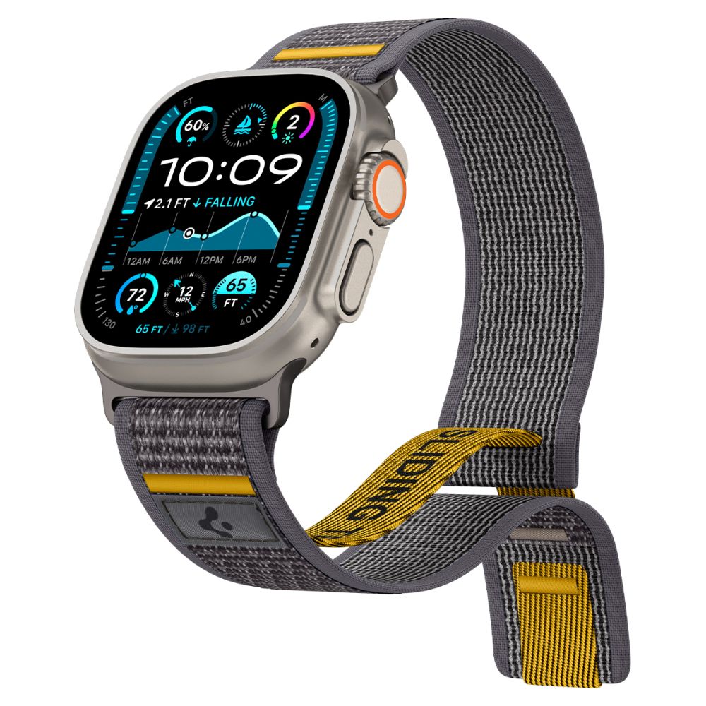 Spigen ATHLEX AIR Λουράκι για Apple Watch 8 / 9 / 10 / 11 / SE / ULTRA (44 / 45 / 46 / 49 mm) (ACTIVE GREY)