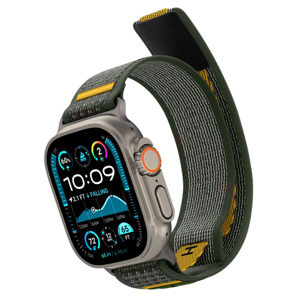 Spigen ATHLEX AIR Λουράκι για Apple Watch 8 / 9 / 10 / 11 / SE / ULTRA (44 / 45 / 46 / 49 mm) (ACTIVE GREEN)