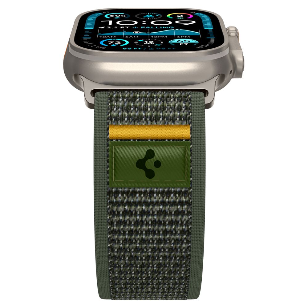 Spigen ATHLEX AIR Λουράκι για Apple Watch 8 / 9 / 10 / 11 / SE / ULTRA (44 / 45 / 46 / 49 mm) (ACTIVE GREEN)