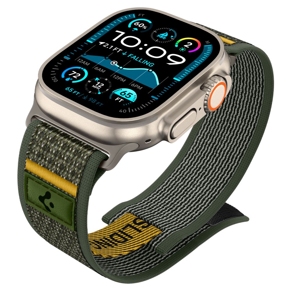 Spigen ATHLEX AIR Λουράκι για Apple Watch 8 / 9 / 10 / 11 / SE / ULTRA (44 / 45 / 46 / 49 mm) (ACTIVE GREEN)