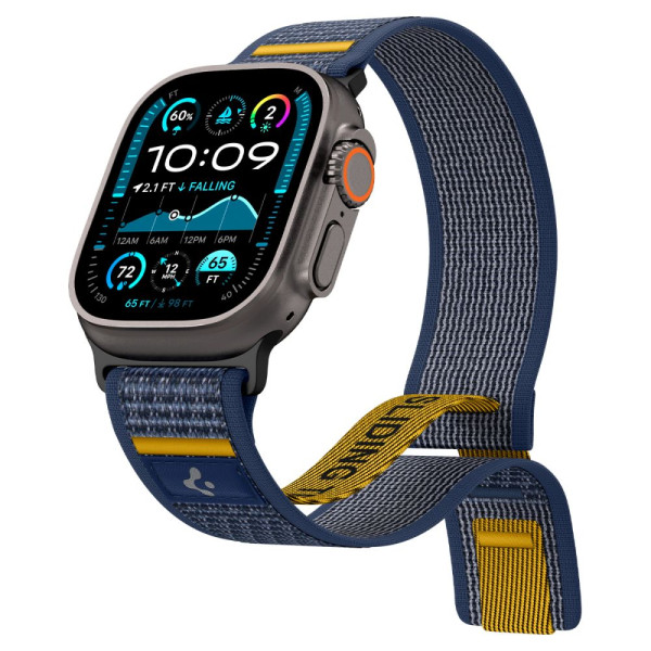 Spigen ATHLEX AIR Λουράκι για Apple Watch 8 / 9 / 10 / 11 / SE / ULTRA (44 / 45 / 46 / 49 mm) (ACTIVE NAVY)