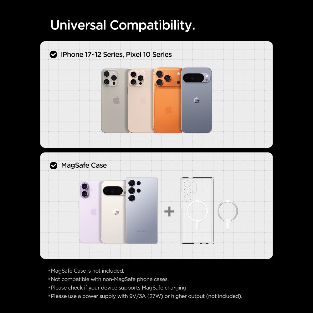 Spigen Essential Qi2 15W Hook Car Mount (Mag Fit)