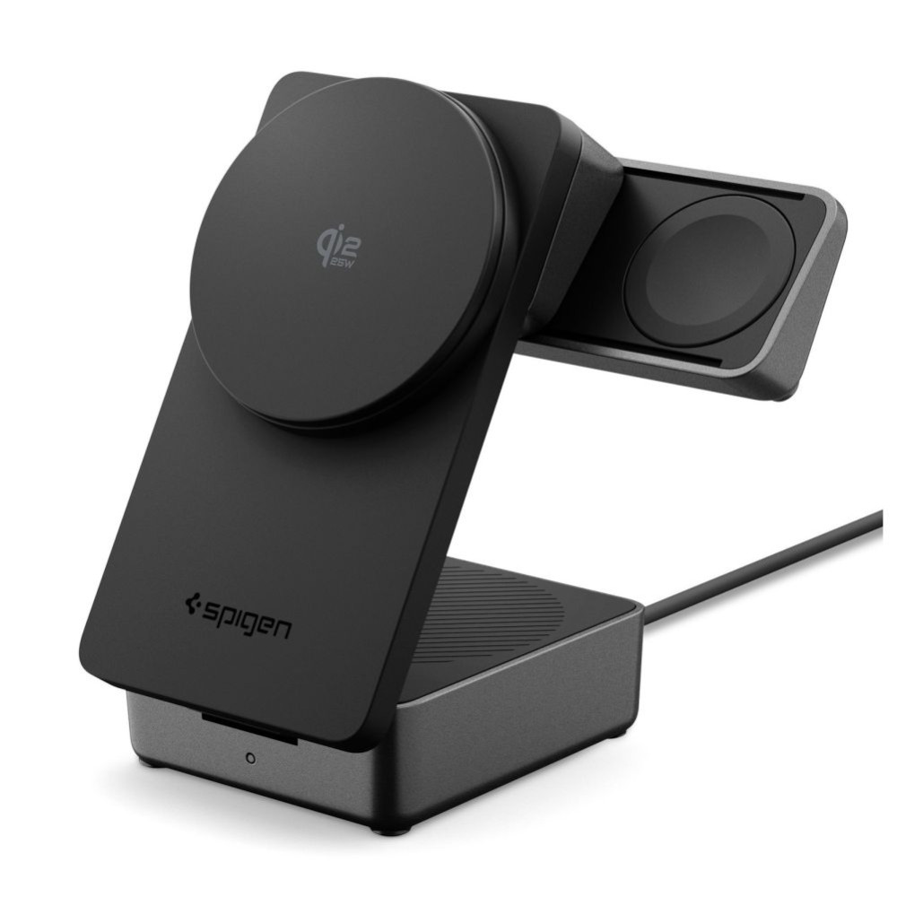 Spigen EF323MQ 3IN1 Foldable Wireless Qi2.2 25W Charger Stand (Mag Fit)