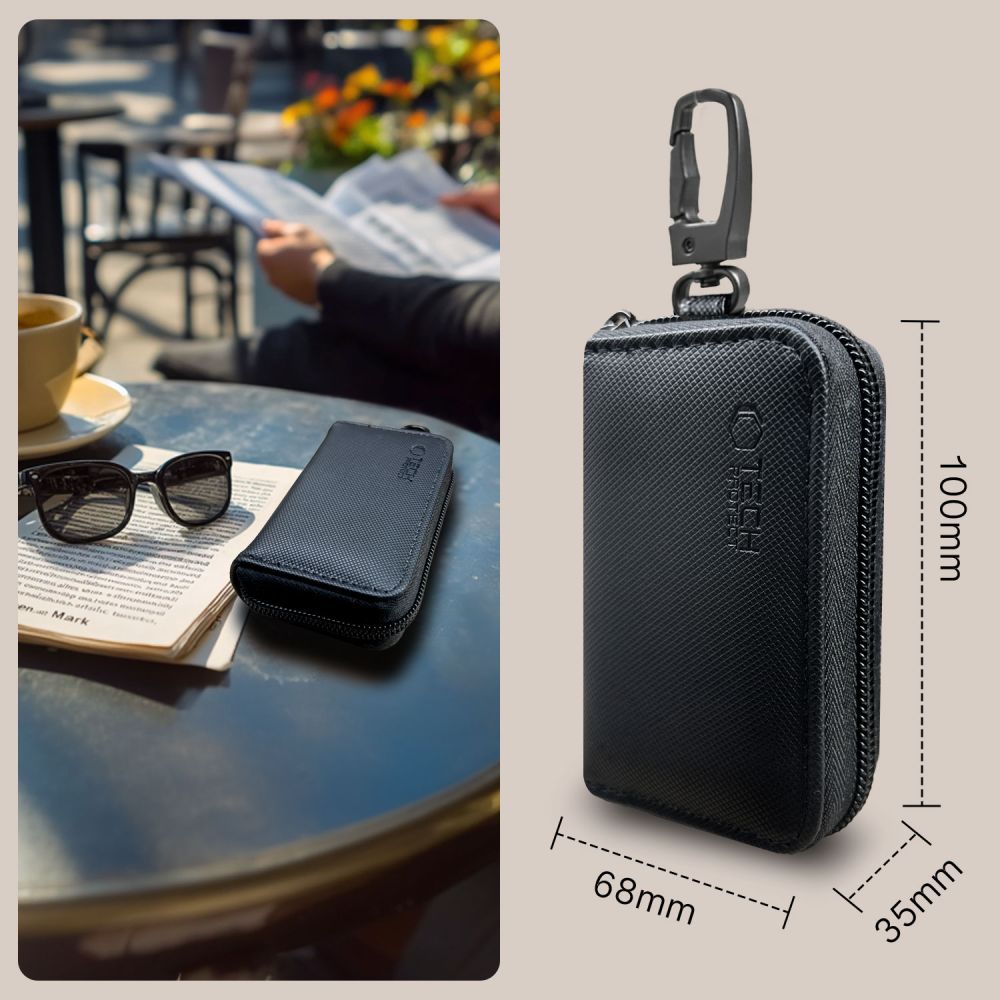 Tech-Protect KLR300 Θήκη Προστασίας Κλειδιών Keyless RFID Signal Blocker Case (Μαύρο)