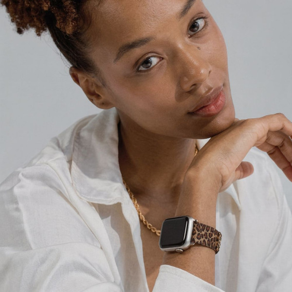 Tech-Protect Lamano λουράκι για Apple Watch 8 / 9 / 10 / 11 / SE (40 / 41 / 42 MM) (PANTHER)