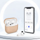 Tech-Protect Silicone Θήκη για Apple AirPods 4 (Μαύρο)