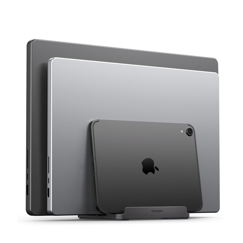 Spigen LD208S4 Κάθετη Βάση για Laptop / Macbook (SPACE GREY)