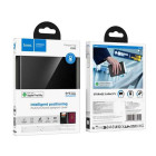Hoco E91G Locator συμβατό με Apple Find My Passport cover (Μαύρο)